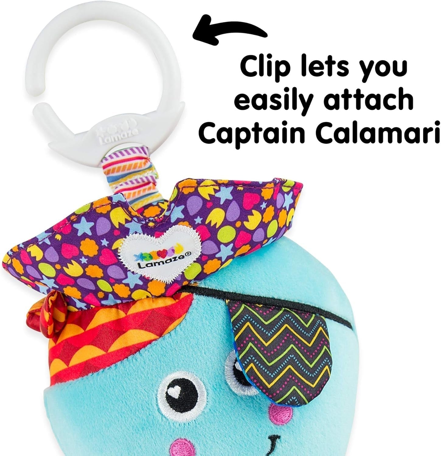 Dětská hračka Lamaze Captain Squid, chobotnice Pirate Clip & Go, vysoce kvalitní hračka pro batolata a hračka Diego Kids, Flying Dragon Clip & Go, vysoce kvalitní hračka pro batolata Bebe Naty Shop Toys