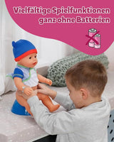BABY Born Jonas - panenka 43 cm - 10 funkcí včetně příslušenství a matrace - Plně funguje bez baterií - Vhodné pro děti od 3 let