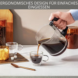 Espresso kávovar Krups T8, 850 W, Automatické vypnutí, 8-12 šálků, Kapacita 1 l, Permanentní filtr, Osvětlený vypínač, Snadné použití, Černá, KM4689