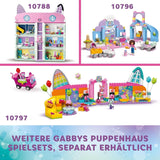 LEGO 4+ Gabby's domeček pro panenky Gabby's Little Kitty Ears Hrací zvířátka Dětská hračka se skluzavkou a figurkami Dárek pro dívky a chlapce Kreativní hračka na hraní 10796 Stavebnice Beuche den LEGO-Store
