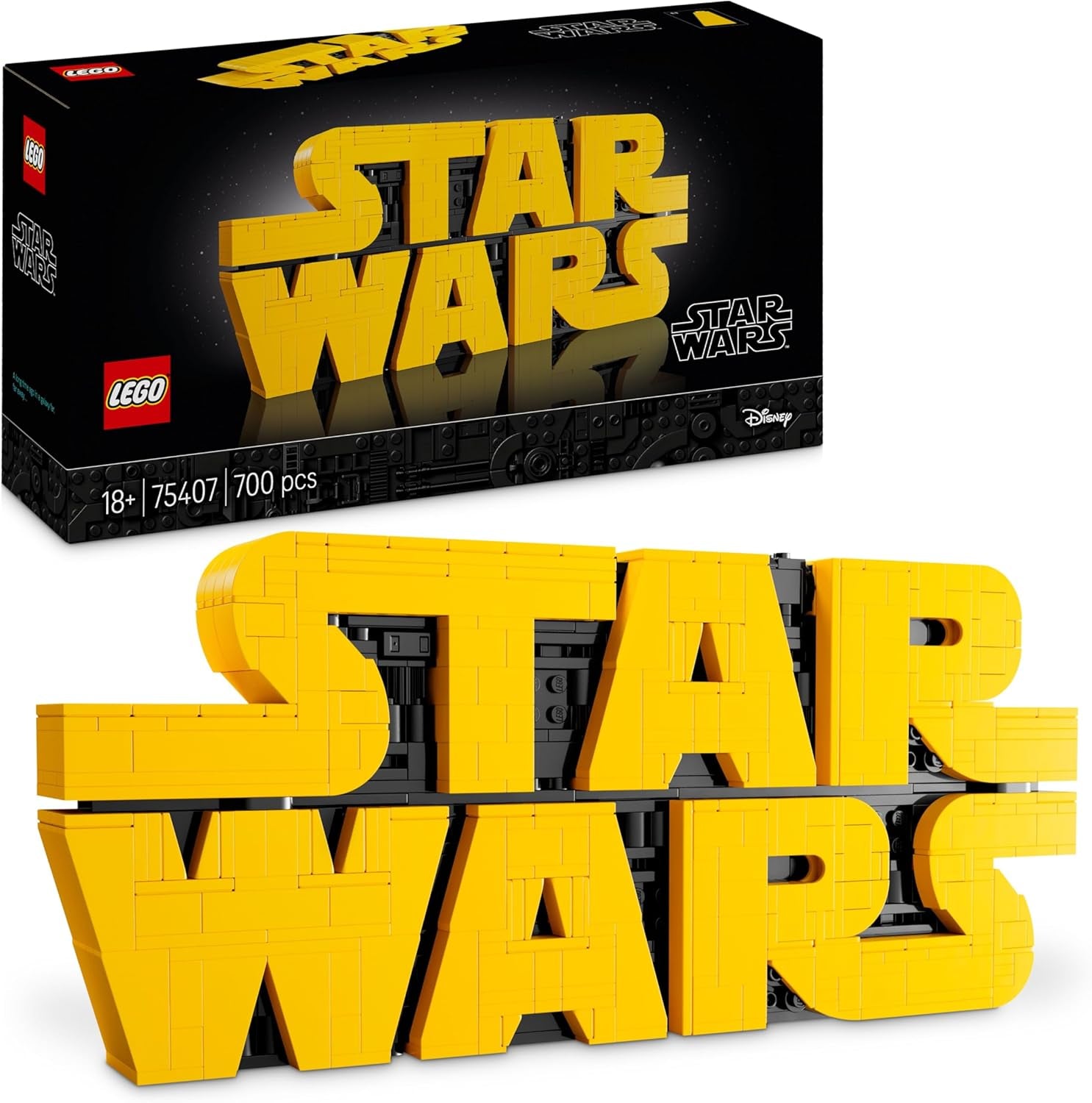 LEGO Star Wars 75407 Kostky s logem Star Wars - Sběratelská stavebnice pro dospělé - Popkulturní model - dílek na stůl - Nápad na dárek pro dospělé a dospívající fanoušky Stavebnice Besuche den LEGO-Store Výchozí název