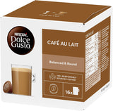 Nescafe Dolce Gusto – Dolce Gusto Café au Lait 16 KAPSLÍ 160 g (6x)