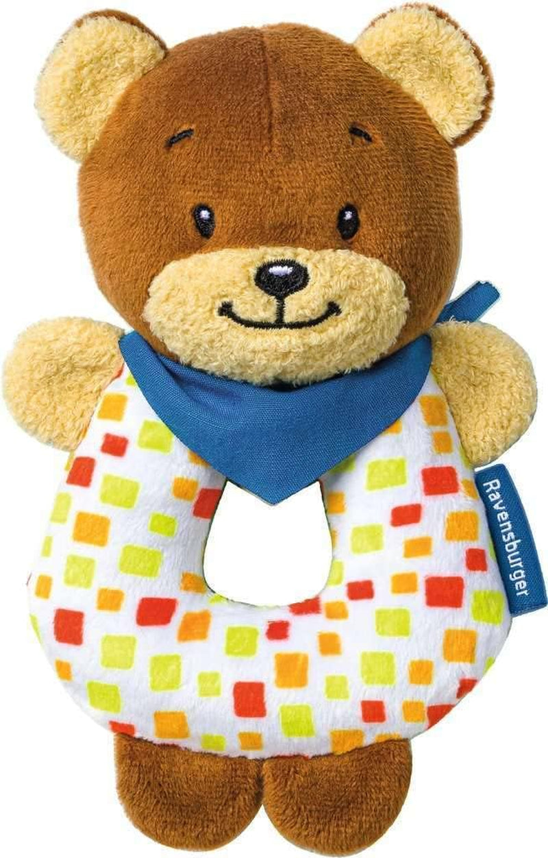 Ravensburger ministeps 4191 Hračka na chytání medvěda, drapák a chrastítko pro miminka, hračka pro miminka od 3 měsíců Baby Toys Naty Shop Výchozí název