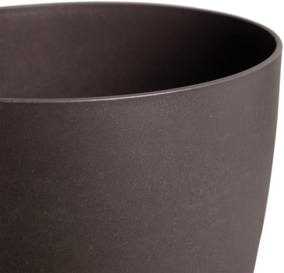 elho The Coffee Collection, kulatá vnitřní konvička, 18 cm, z kávové sedliny a recyklovaného plastu - hnědá/espresso hnědá