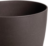 elho The Coffee Collection, kulatá vnitřní konvička, 18 cm, z kávové sedliny a recyklovaného plastu - hnědá/espresso hnědá