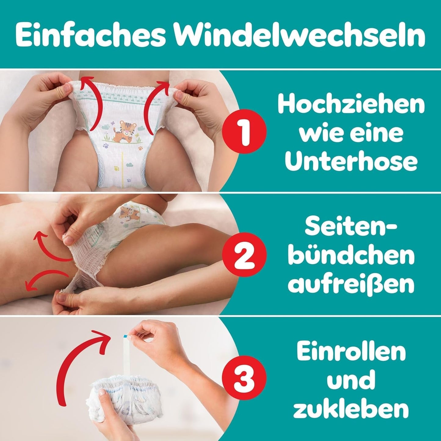 Pampers Baby-Dry Pants Größe 5, 160 Stück, 11kg-17kg, 360° auslaufsichere Vhodné pro den i noc