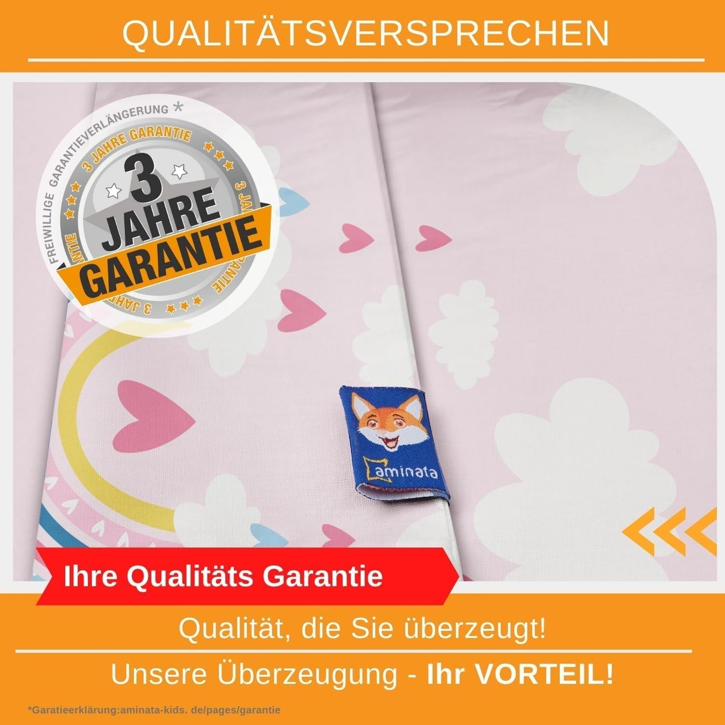Dětské povlečení Aminata Dětské, duhové, oboustranné Povlečení dětské Naty Shop