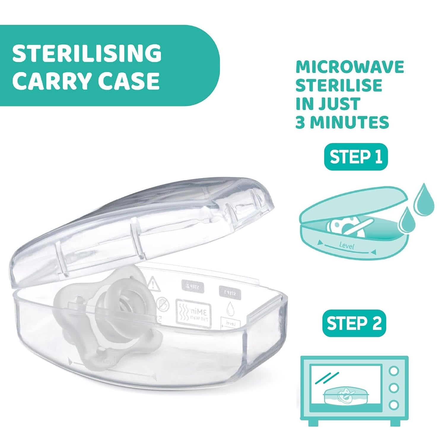 PHYSIOFORMA MINI MĚKKÁ SUSPENZE PRO ČIŠTĚNÍ, SVĚTLÁ, 2-6M, 100% SILIKON, 2 KS