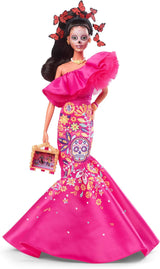 Panenka Day of the Dead Barbie – limitovaná edice s tradičními šaty a šperky, včetně stojanu a sběratelského certifikátu, pro sběratele a fanoušky od 6 let, HJX14