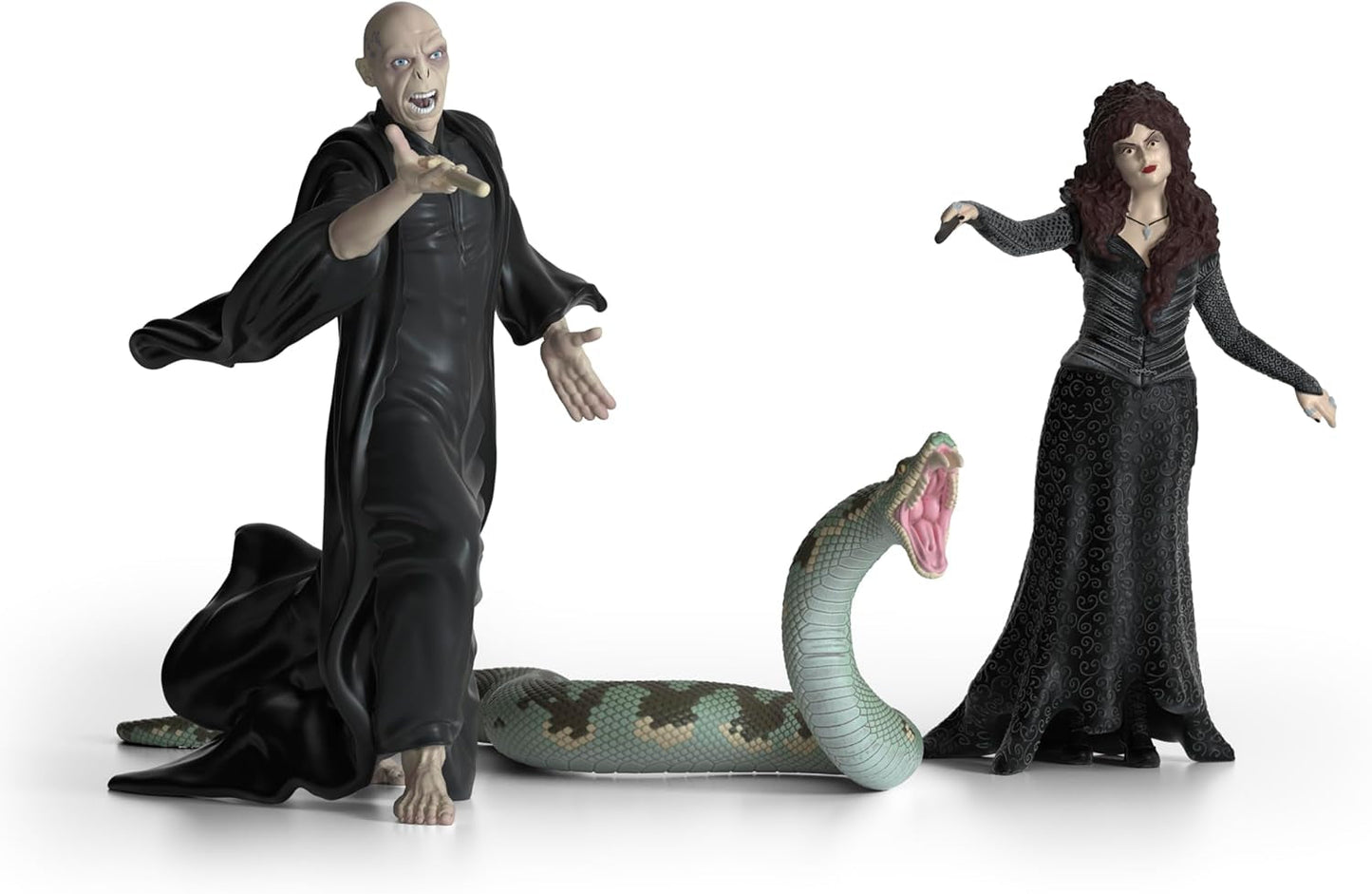 Schleich 42684 Lord Voldemort, Nagini & Bellatrix Lestrange, Od 6 let, HARRY POTTER - hrací figurka, 21 X 16 X 18 cm Akční figurky Naty Shop Výchozí název