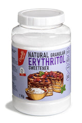 Natürliches Erythrit - Kristallzucker | 10G = 7G Zucker | Natürlicher Zuckerersatz - 0 kalorií - 0 Glykämischer Index - Keto Und Paleo - 0 Netto-Kohlenhydrát - Kein GVO - Castello od roku 1907-1Kg Sladidla Naty Shop 1 kg (1Er Pack)