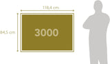 Clementoni 33550 Dreamlike Paris - Puzzle 3000 dílků od 9 let, Barevné puzzle pro dospělé s výraznými barvami, Dovednostní hra pro celou rodinu, Pěkný tip na dárek Puzzle Naty Shop