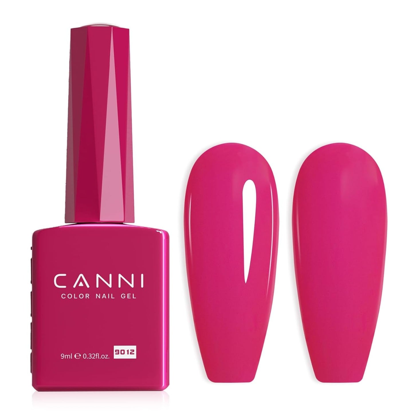 CANNI gel lak na nehty, semipermanentní, tmavě fialový, lak na nehty, UV gel, soak off, manikúra