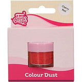 Funcakes Color Dust Cherry Red: Potravinářské barvivo v prášku, na zdobení dortů, s certifikací Halal