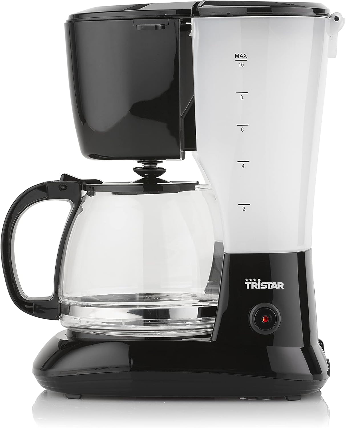 Kávovar Tristar 1,25 l – na 10–12 šálků, vhodný i pro kempování, CM-1245, černý