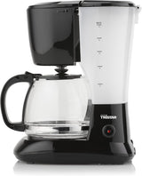 Kávovar Tristar 1,25 l – na 10–12 šálků, vhodný i pro kempování, CM-1245, černý