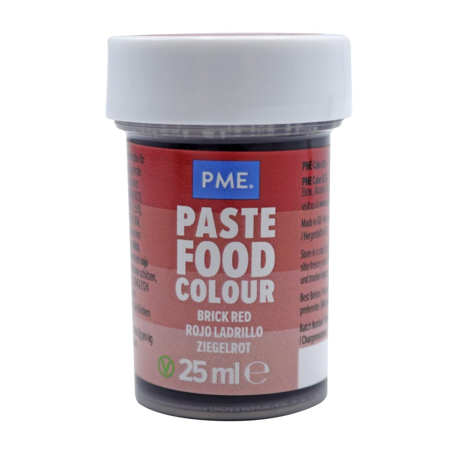 Pasta na pečení - cihlově červená (25g)
