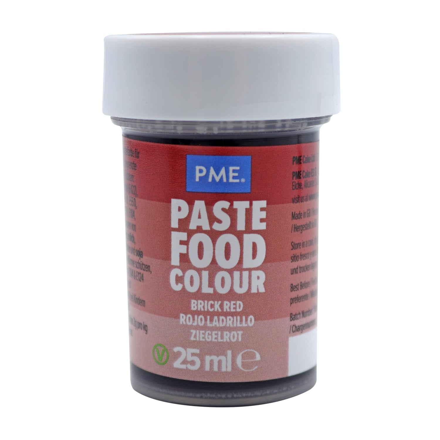 Pasta na pečení - cihlově červená (25g)