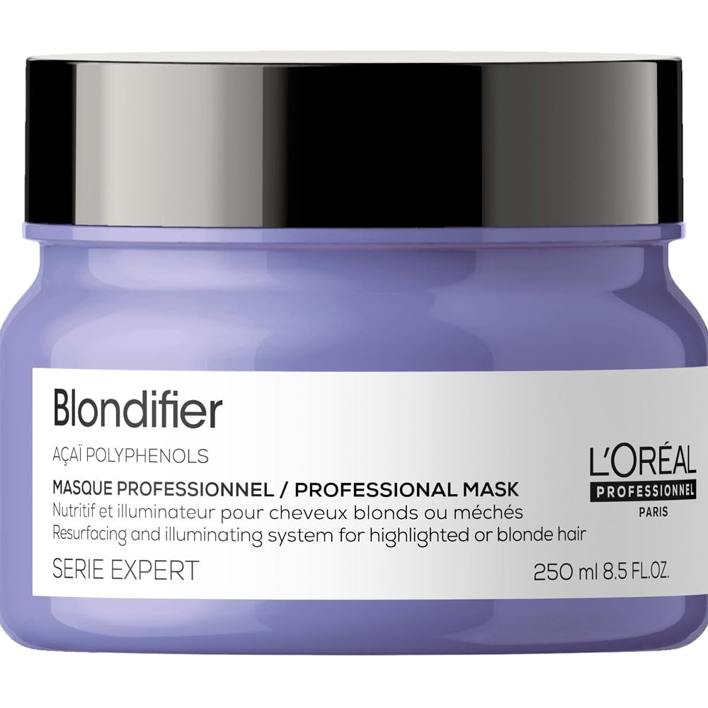 L'Oréal Professionnel | Vyživující maska pro blond a zesvětlené vlasy, extrakt z ovoce Açai, Serie Expert, maska na blond Naty Shop maska na vlasy