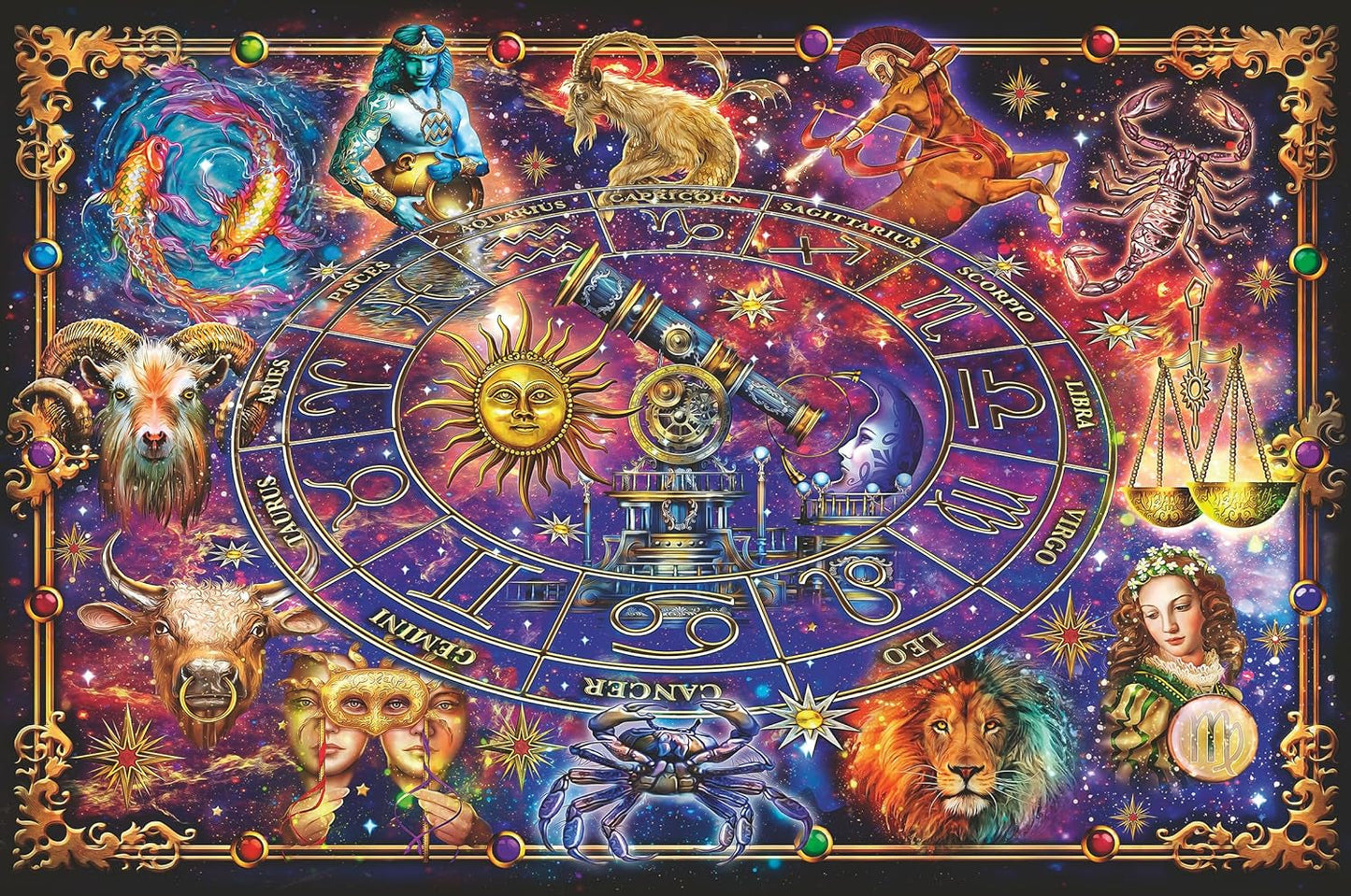 Ravensburger Puzzle 16718 - Zodiac Signs - 3000dílné puzzle pro dospělé a děti od 14 let Puzzle Naty Shop Výchozí název