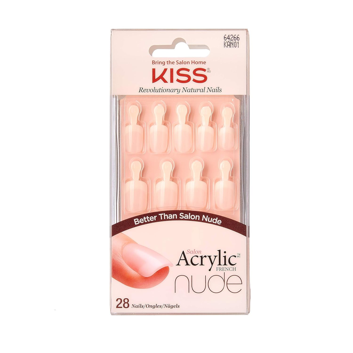 Kiss Nude Nails Cashmere & Nude Nails Úžasné nehty