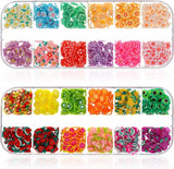 1000 Stk Nagel Obst Scheiben, Nagelkunst Fruchtscheiben Charms Roztomilé Obst-Blumen Charms Mix Set Mini 3D Obstscheibe Nail Art Zum Nagelkunst Handy Deko DIY Schleimbasteln Ornament Scrapbooking