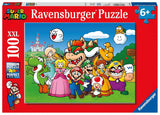 Skládačka pro děti 100 dílků XXL - Nintendo Super Mario Fun Puzzle Naty Shop Single Single
