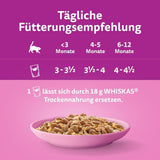 WHISKAS Junior sáčky na mokré krmivo, více balení, výběr z drůbežího masa v želé, 12 x 85 g