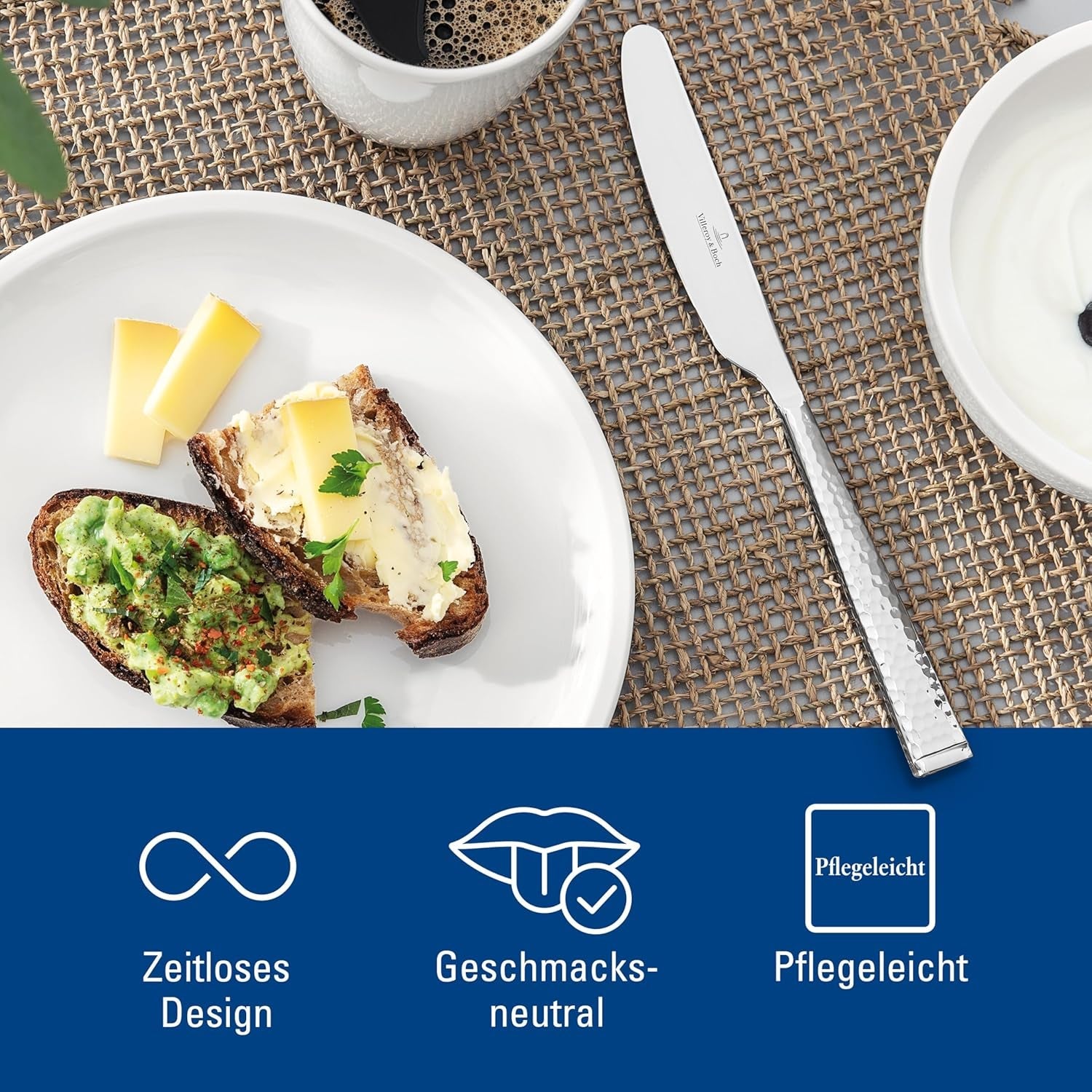 Sada příborů Villeroy & Boch Blacksmith až pro 6 osob, 24 kusů, nerezová ocel