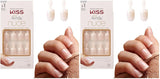 Kiss Nude Nails Úžasné nehty (balení 2 ks)
