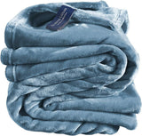 Pohodlná deka, polyester, modrá, 150 X 200 cm Postele a přikrývky De Witte Lietaer Arctic blue 150X200