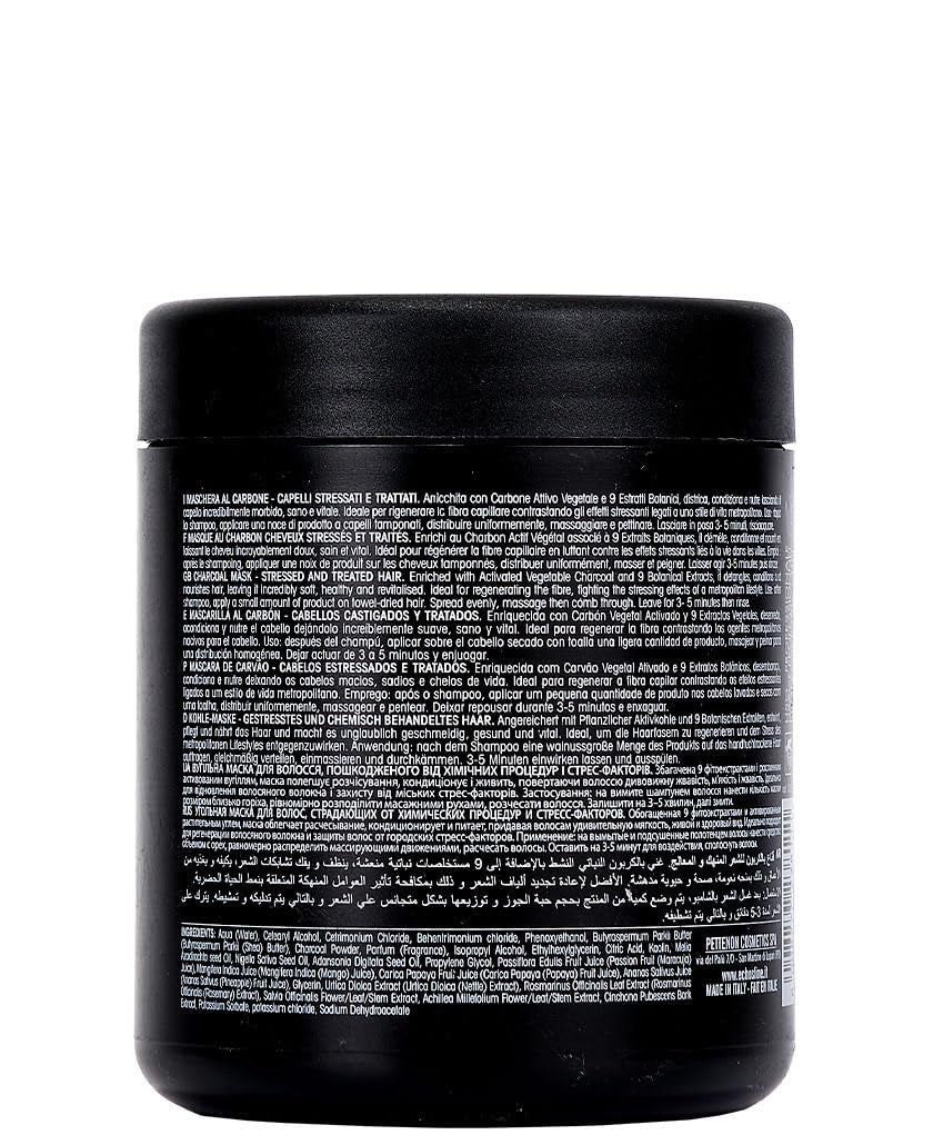 Echosline Karbon 9 Organic Vegan Charcoal Mask (1000 ml) Naty Shop Hair Mask