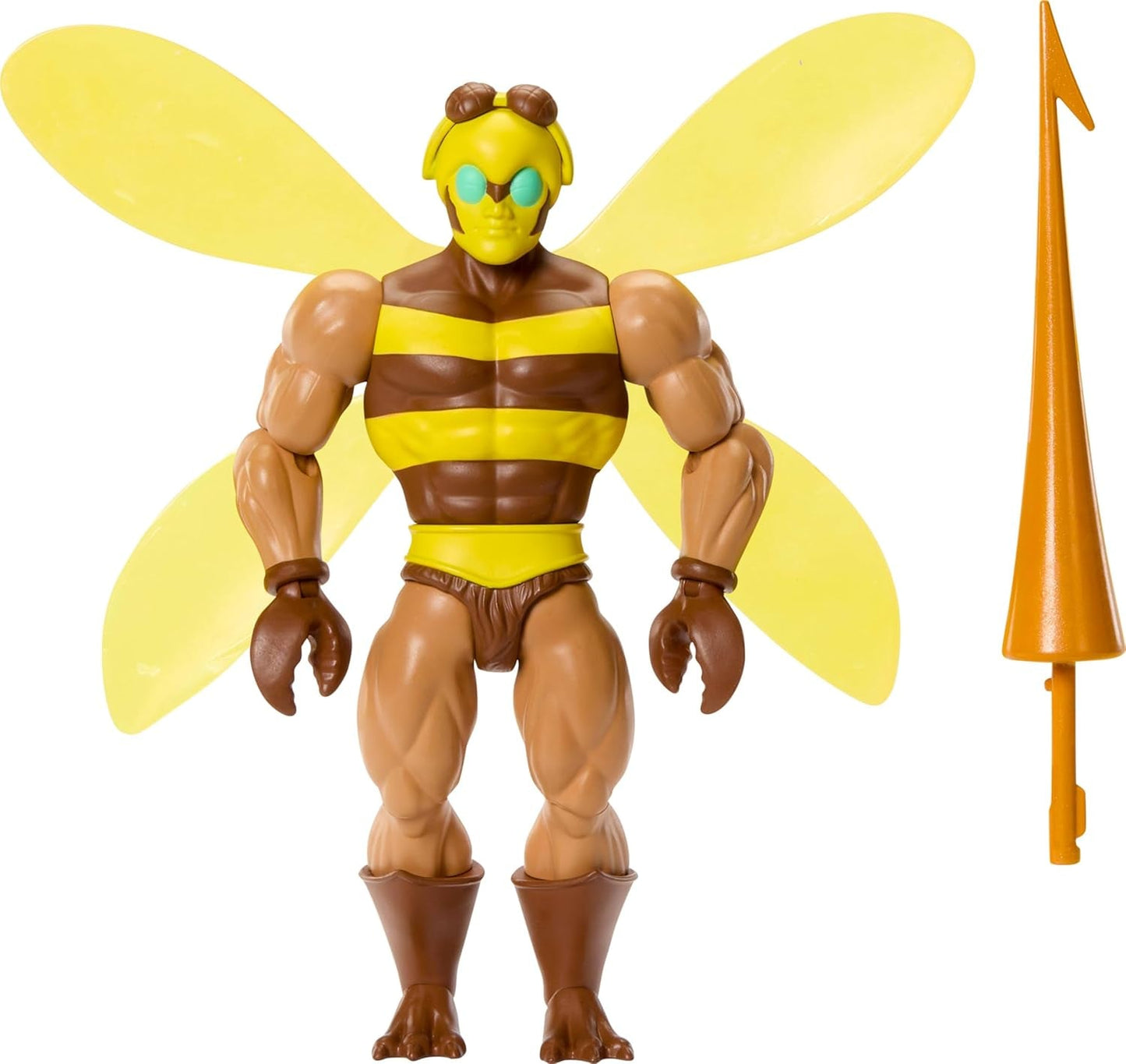 Masters of the Universe Origins Akční figurka Buzz-Off z Cartoon Collection, asi 14 cm vysoká, z televize z 80. let, Včelí vůdce s křídly a brýlemi s oštěpem, JBM88 Akční figurky Naty Shop Výchozí název