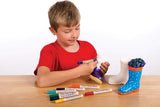 Baker Ross 'Wellies' keramické hrnce pro děti (2 ks)