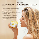 Intea Chamomile - Blonde Reflections Hair Mask - Hydratuje a vyživuje blond vlasy - 250 ML Naty Shop Hair Mask
