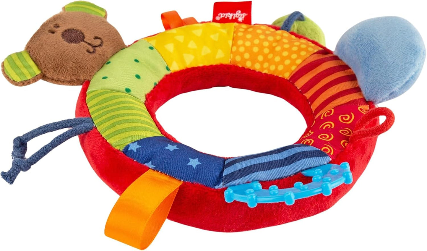SIGIKID 40490 Aktivní kroužek Baby Activity PlayQ Hračka pro dívky a chlapce pro děti doporučeno od 3 měsíců vícebarevná Baby Toys Naty Shop