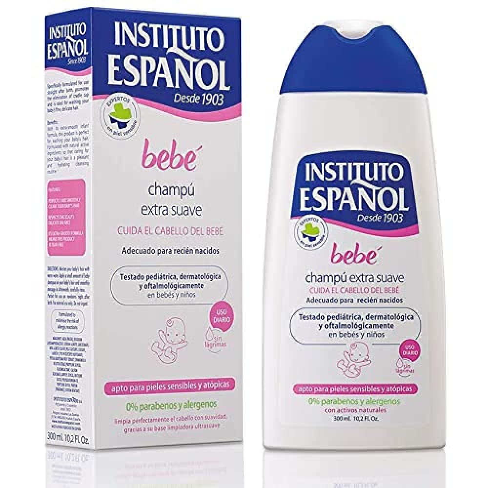 Champu Extra Suave Baby Line - 300 ml. Děti - Koupel a péče o pleť Naty Shop 6 kusů (1 balení) Aloe Vera