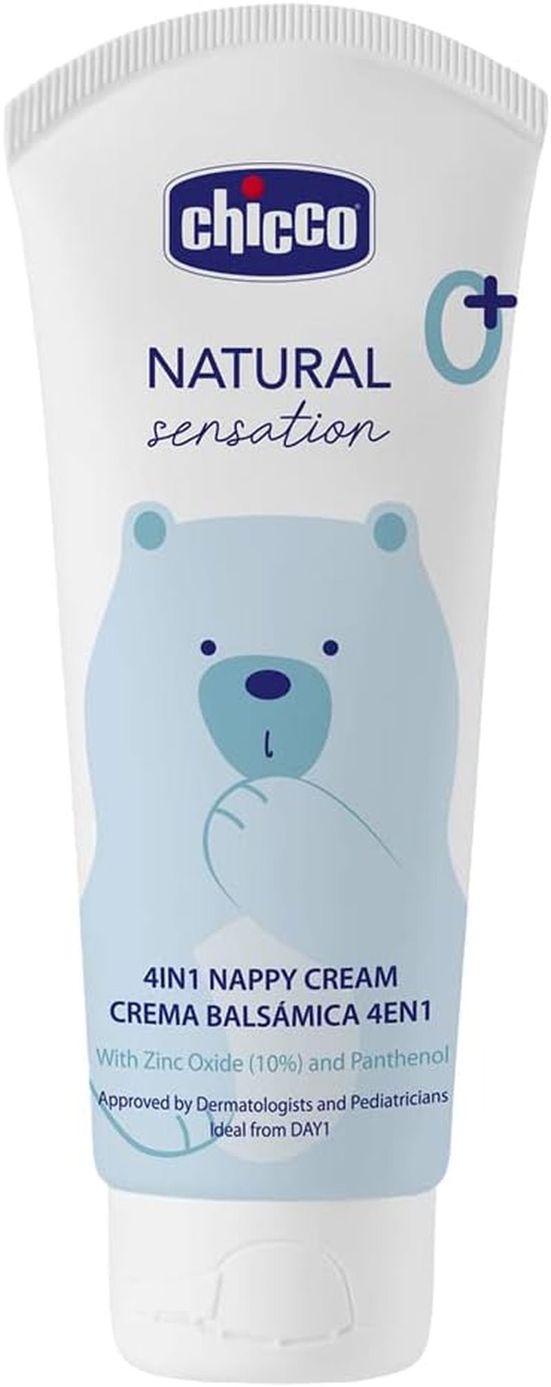 CHICCO NATURAL SENSATION - SADA 2: 1 ŠAMPON A KOUPEL - NEVYSUŠUJÍCÍ 200 ML, 1 KRÉM 4V1 CHANGE 100 ML Děti - Koupel a péče o pleť Naty Shop