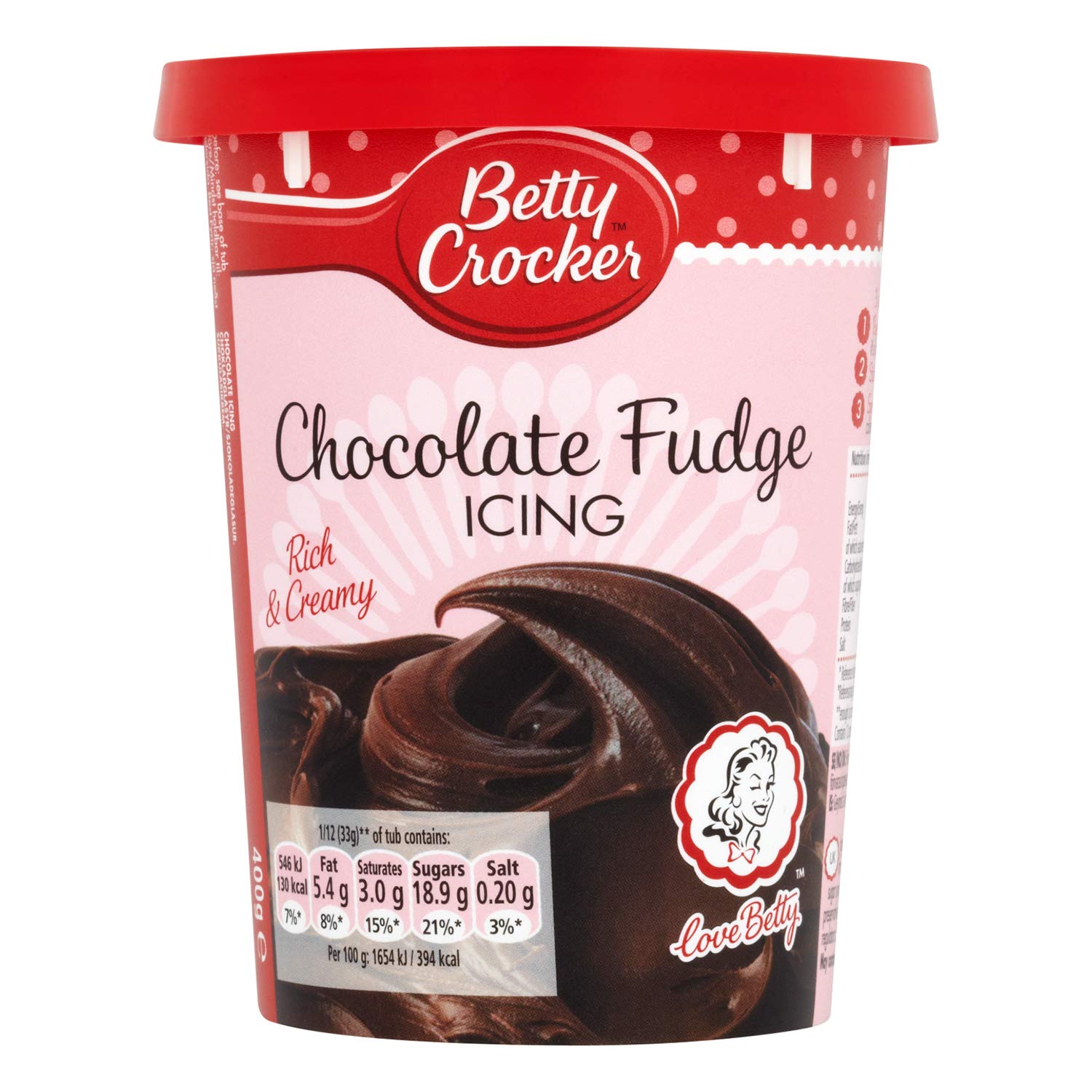 Chocolate Fudge Icing 400g - Dortová poleva s čokoládou a karamelem Naty Shop cukrová pasta