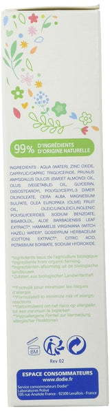 Náhradní krém, bez parfemace, od narození, 75 ml Děti - koupel a péče o pleť Naty Shop