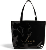 Dámské nákupní tašky Ted Baker Nikicon Vinyl Bow Dámské Naty Shop Black
