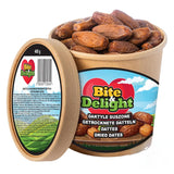 Sušené datle Bite & Delight - Celé, sušené a přírodní - Aromatické sladkosti - Lahodné a šťavnaté - Hotová ovocná svačina - Vegan - Bez přidaného cukru - 1250 g Naty Shop dehydratované produkty 750 ml