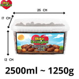 Sušené datle Bite & Delight - Celé, sušené a přírodní - Aromatické sladkosti - Lahodné a šťavnaté - Ovocné přesnídávky připravené k přímé spotřebě - Veganské - Bez přidaného cukru - 1250 g Dehydrované produkty Naty Shop