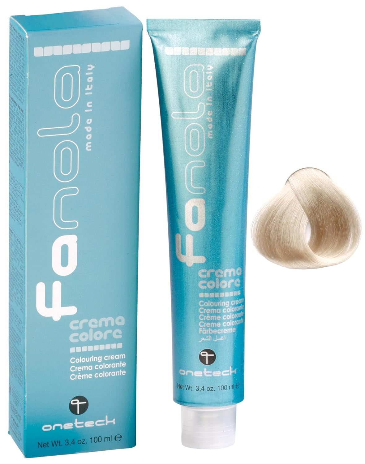 Fanola crema colore Barvicí krém 7.0 Blond, 100 ml