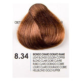 Zlatá barva 1,10 Modrá černá 100 ml Naty Shop barva na vlasy 8,34 Světlá blond, zlato-měděná 100 G (1 balení)
