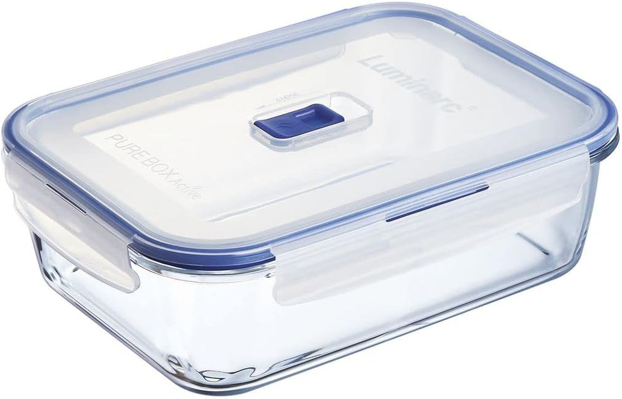 Pure Box Active Containers Rectangular Hermetico - 197cl Bicolor Skladovací boxy na potraviny Naty Shop Rectangular 1970 Ml