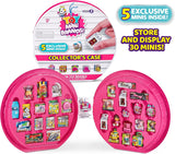 5 skládacích hraček s překvapením Mini Brands Series 2 Collection Folder a 3 kapsle Surprise od ZURU Akční figurky Naty Shop