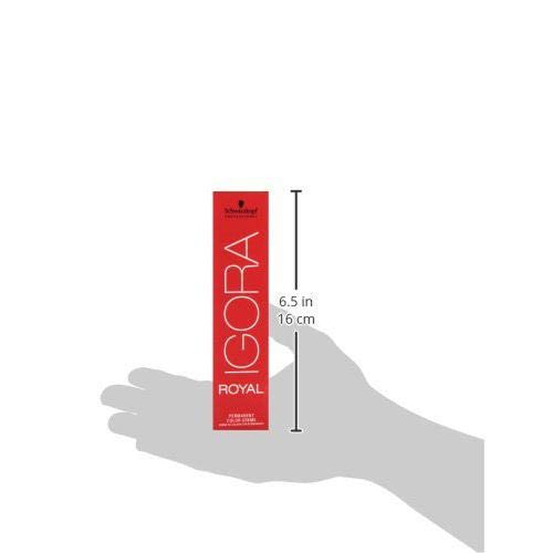 Schwarzkopf IGORA Royal Premium Barva na vlasy 4-0 středně hnědá, 1 balení (1 x 60 g) Barva na vlasy Naty Shop