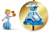 LEGO Ç€ Šaty Disney Princess Popelka, hračka pro kluky a dívky od 9 let - obsahuje ramínko na šaty, mini panenku Popelku a figurku myši - Kreativní sada 43266 Stavebnice Beuche den LEGO-Store