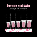 NOVO OVO 360 ks Snadné odtržení Přitisknout na displej na nehty Lepicí list Průhledný oboustranný Nail Art Příloha/balení/skladování/cvičení/příslušenství, 30ks x 12 listů
